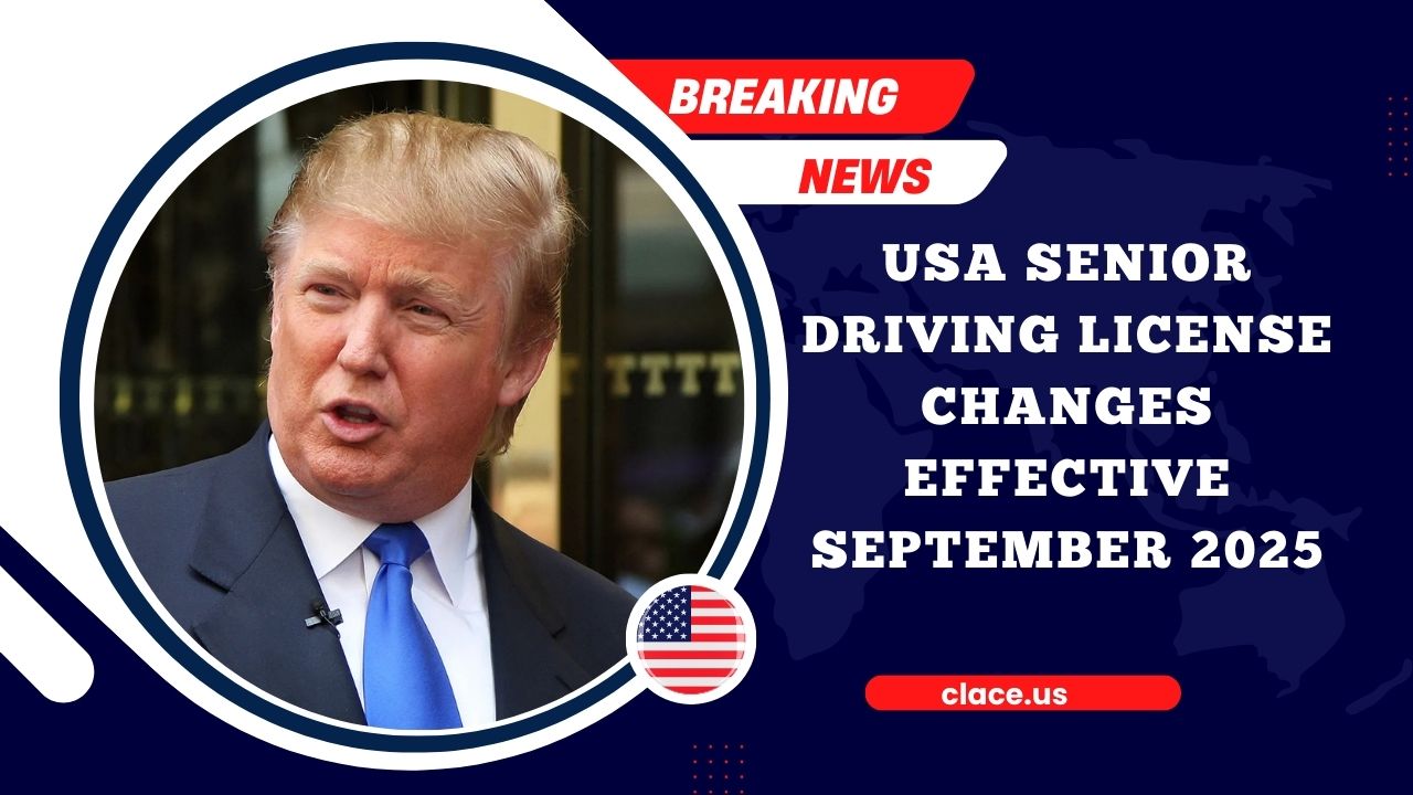 USA Senior Driving License Changes Effective September 2025 – Key Details Explained