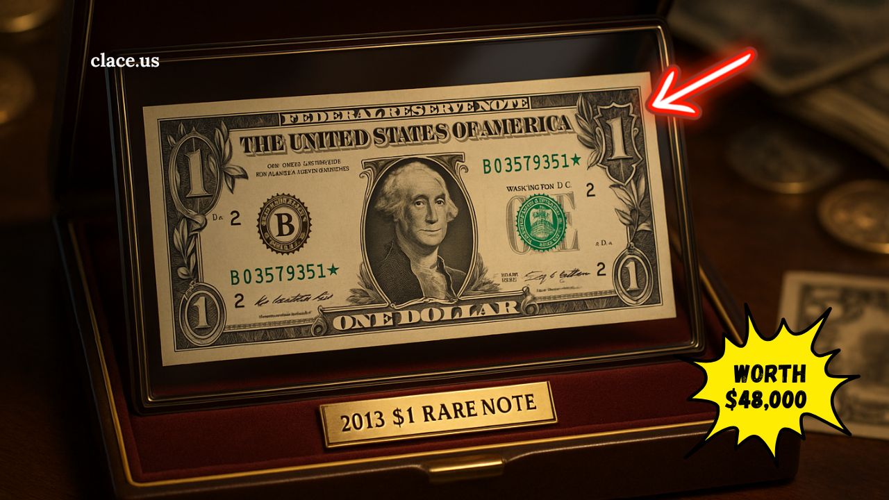 2013 $1 Bill Auctioned For $48,000 – Is There A Fortune In Your Pocket?