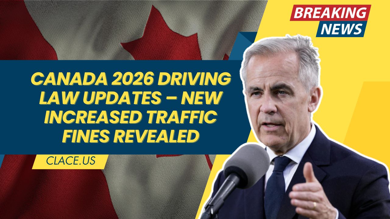 Canada 2026 Driving Law Updates – New Increased Traffic Fines Revealed