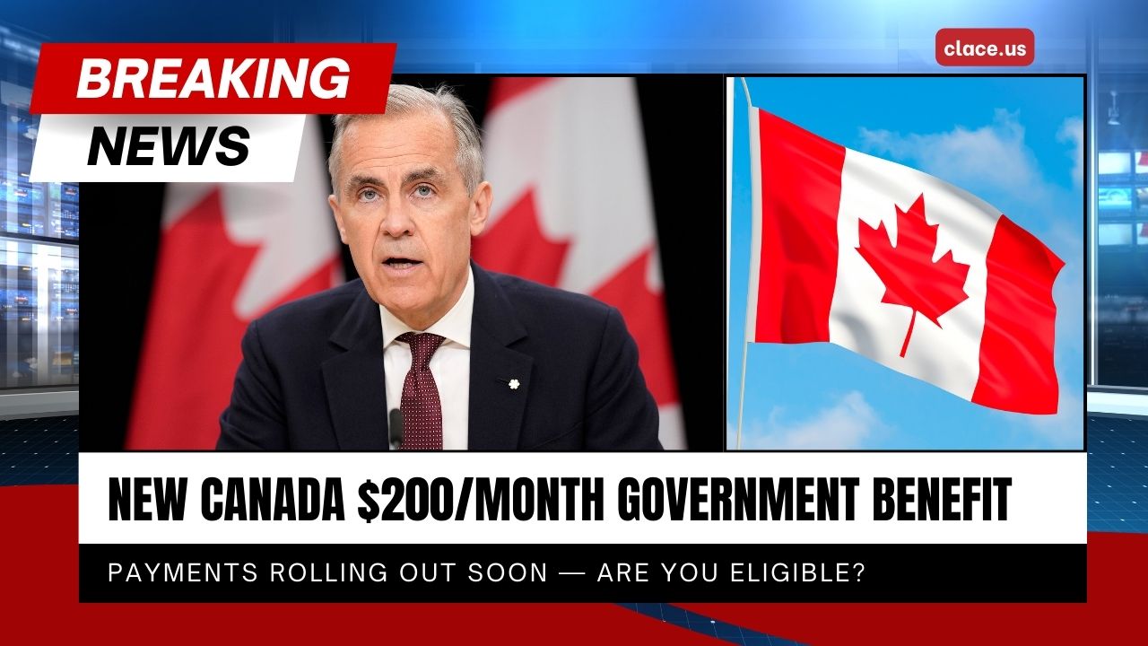 New Canada $200/Month Government Benefit - Payments Rolling Out Soon — Are You Eligible?