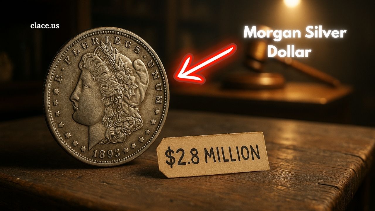 Rare Morgan Silver Dollar Found In Store Fetches $2.8 Million At Auction