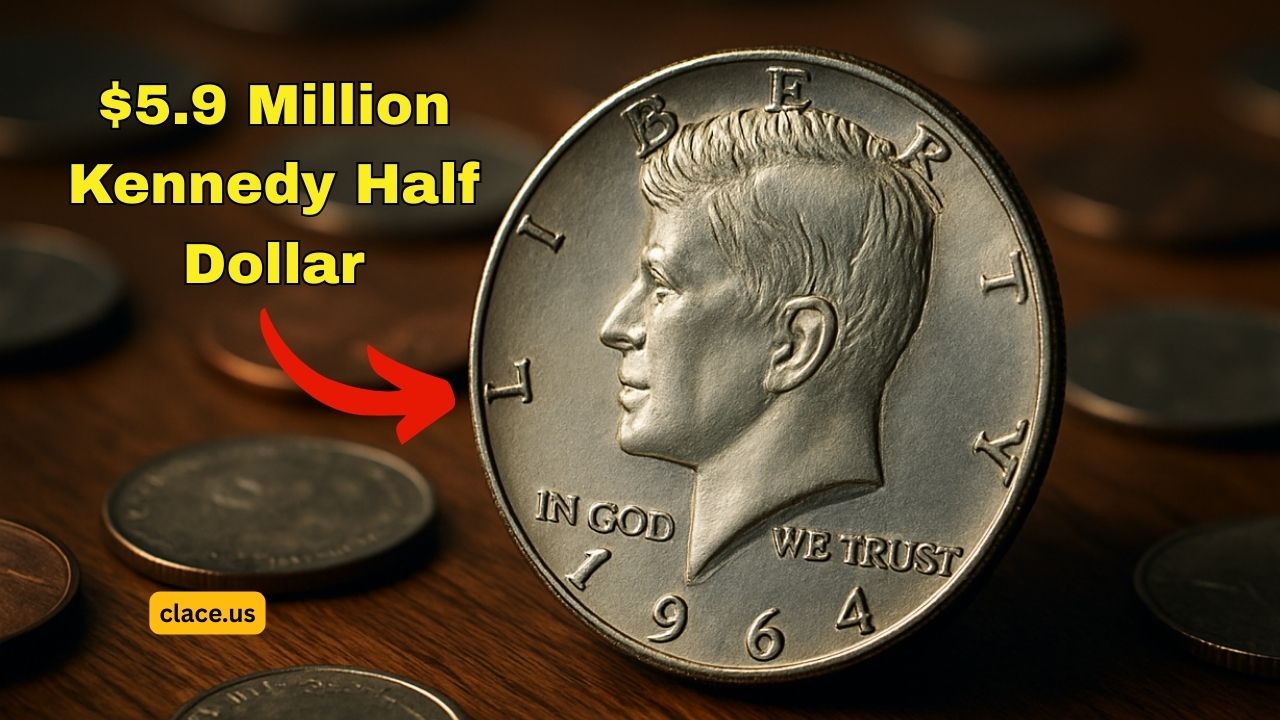 $5.9 Million Kennedy Half Dollar Still In Circulation – Check Your Pocket Change