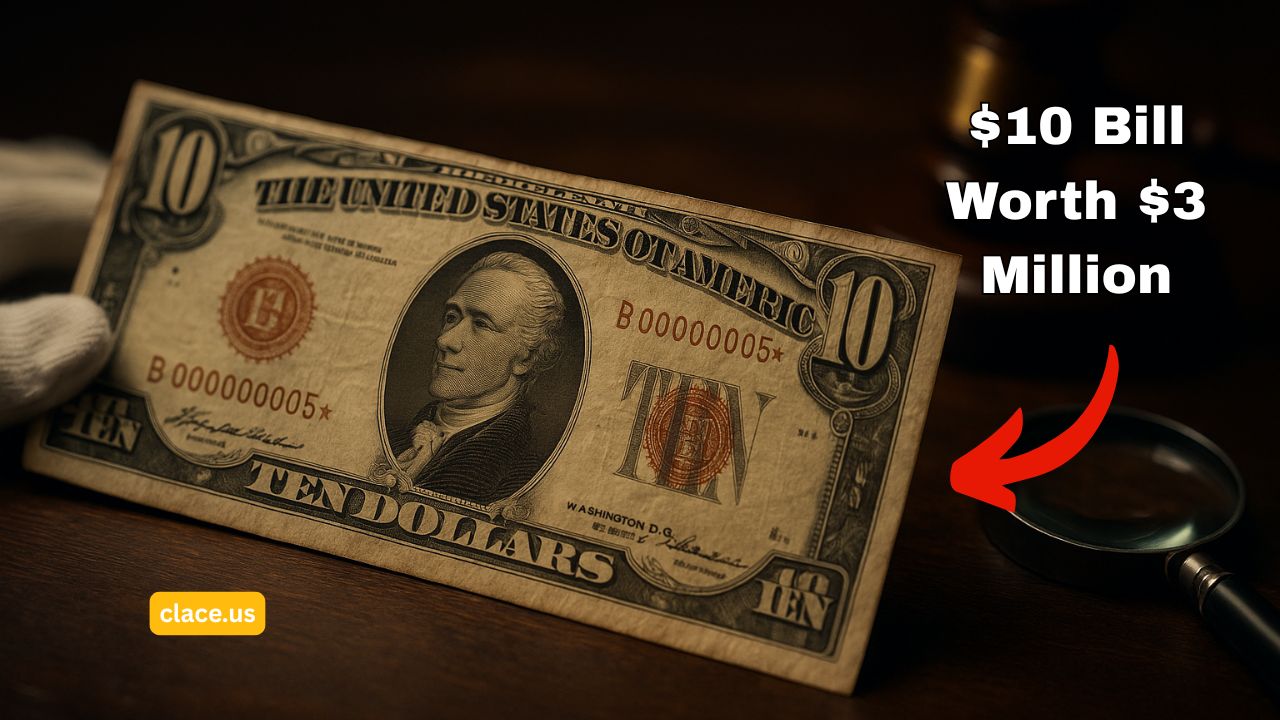 Could Your Old $10 Bill Be Worth $3 Million? Here’s How To Tell